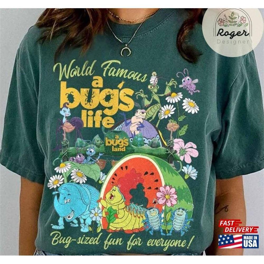 Disney A Bugs Life Land Shirt Disneyland Ride Heimlich Flik Shirt